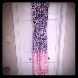 H&M animal print maxi size 4